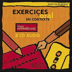 Oral en contexte - intermédiaire - CD audio (x2) - cliquer pour zoomer